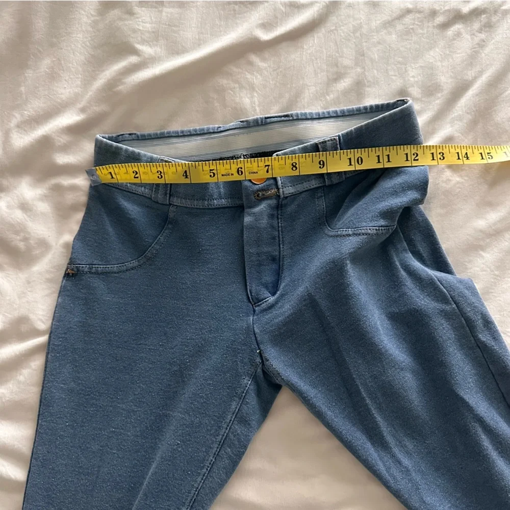 Blue Shaping Skinny Jean Leggings Small